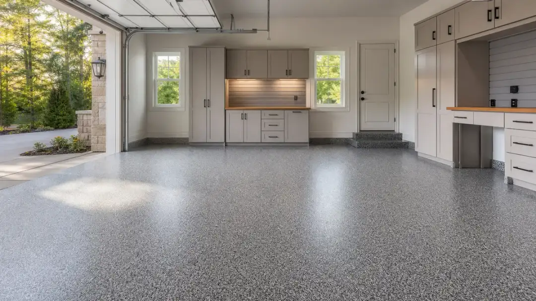 residential garage floor coating by Garage Glow in Greater Atlanta